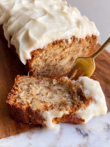 Cinnamon Roll Banana Bread Recipe
