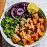 Thai Peanut Sweet Potato Buddha Bowl Recipe