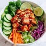 Spicy Tofu Salad Bowls Recipe