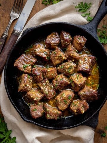 Cowboy Butter Steak Bites Recipe