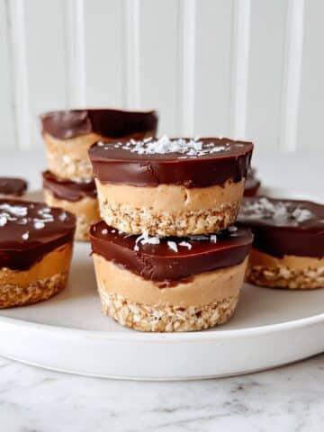 Chocolate Peanut Butter Oat Cups Recipe
