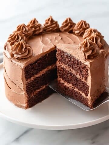 Decadent Homemade Chocolate Cake Recipe