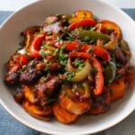One-Pan Chicken, Sausage, Peppers, and Potatoes Recipe
