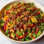 Crispy Rice Salad with Peanut-Chili Dressing Recipe