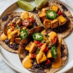Chipotle Sweet Potato Quinoa Tacos Recipe
