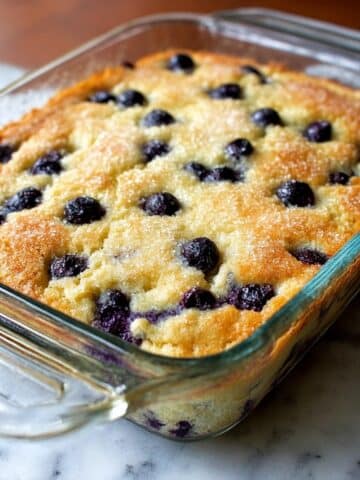 Buttermilk Blueberry Breakfast Cake Recipe