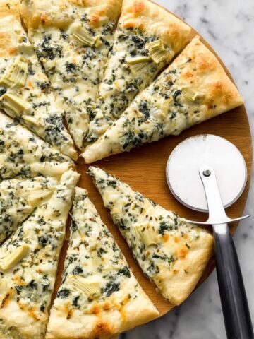 Spinach and Artichoke Dip Pizza Recipe