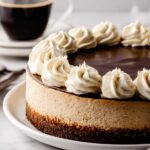 Coffee Cheesecake with Chocolate Espresso Ganache and Coffee Whipped Cream Recipe