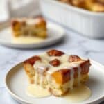Easy Vanilla Bread Pudding with Creme Anglaise Recipe