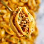 Creamy Beef and Shells Recipe