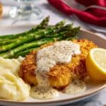 Copycat Chicken Costoletta with Creamy Lemon-Pepper Sauce Recipe
