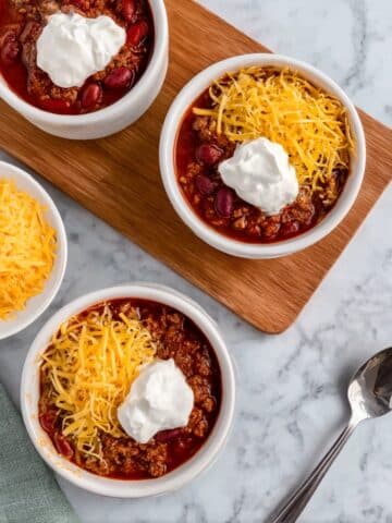 Small-Batch Chili Recipe
