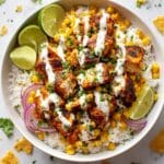 Street Corn Chicken Rice Bowl Recipe