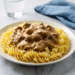 Slow Cooker Beef Stroganoff with Cream Cheese Recipe