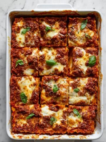 High Protein Cottage Cheese Lasagna Recipe