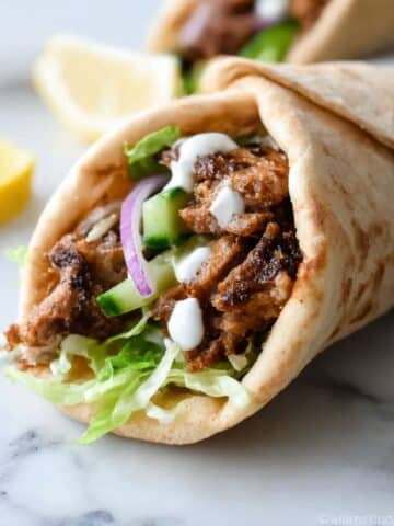 Creamy Chicken Shawarma with Fresh Yogurt and Spices Recipe
