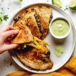 Crispy Zucchini Black Bean Tacos Recipe