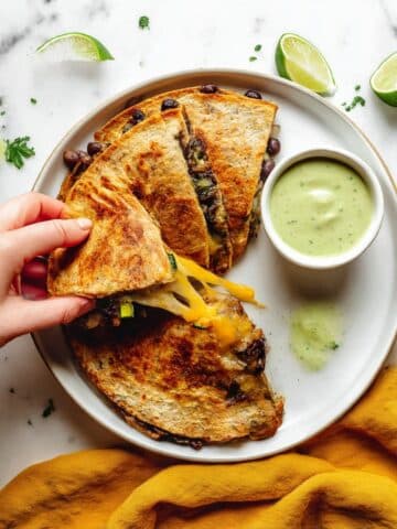 Crispy Zucchini Black Bean Tacos Recipe