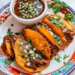 Authentic Birria Tacos with Tender Shredded Beef and Rich Chile Broth Recipe
