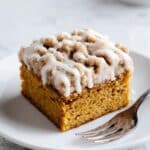 Cinnamon Streusel Pumpkin Coffee Cake Recipe