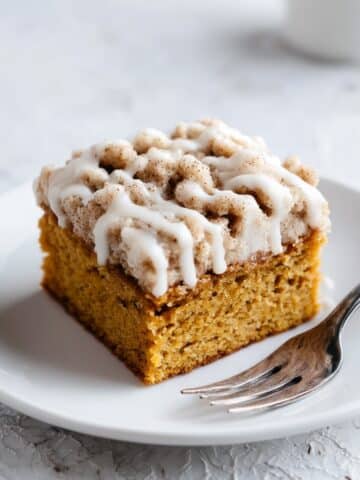 Cinnamon Streusel Pumpkin Coffee Cake Recipe