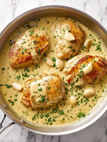 Creamy Garlic Chicken Recipe