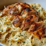 Chicken with Buttered Garlic Noodles Recipe