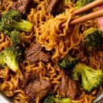 Beef and Broccoli Ramen Stir Fry Recipe