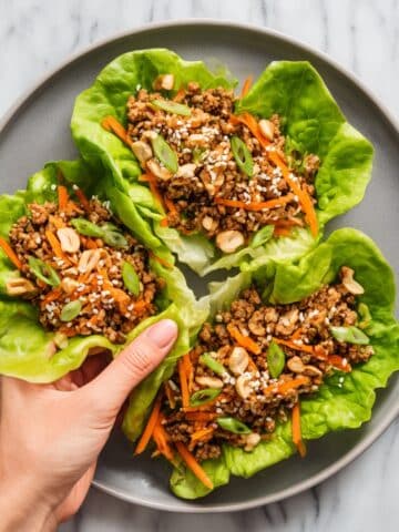 Thai Chicken Lettuce Wraps Recipe