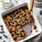 Zucchini Blueberry Baked Oatmeal Recipe