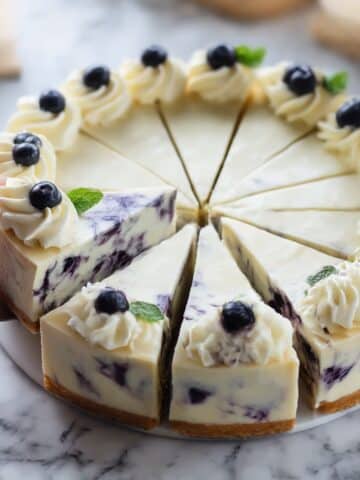 No Bake Blueberry Pie Recipe