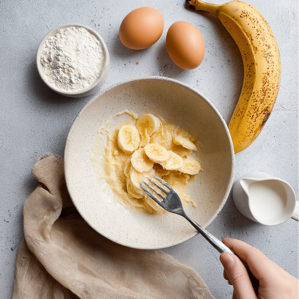 Kid-Friendly 4-Ingredient Banana Pancakes