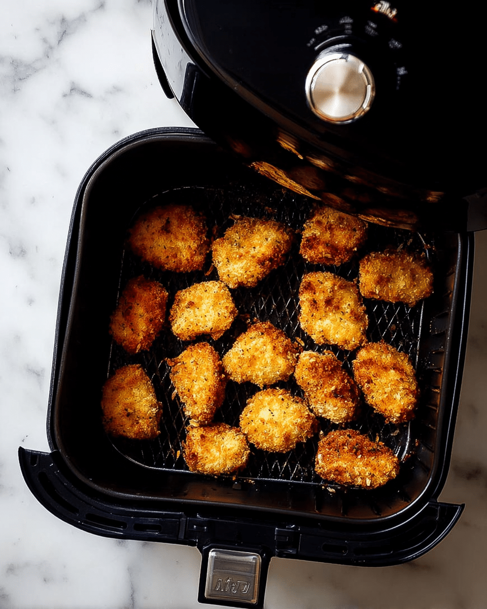 Air Fryer Honey BBQ Chicken Nuggets Recipe