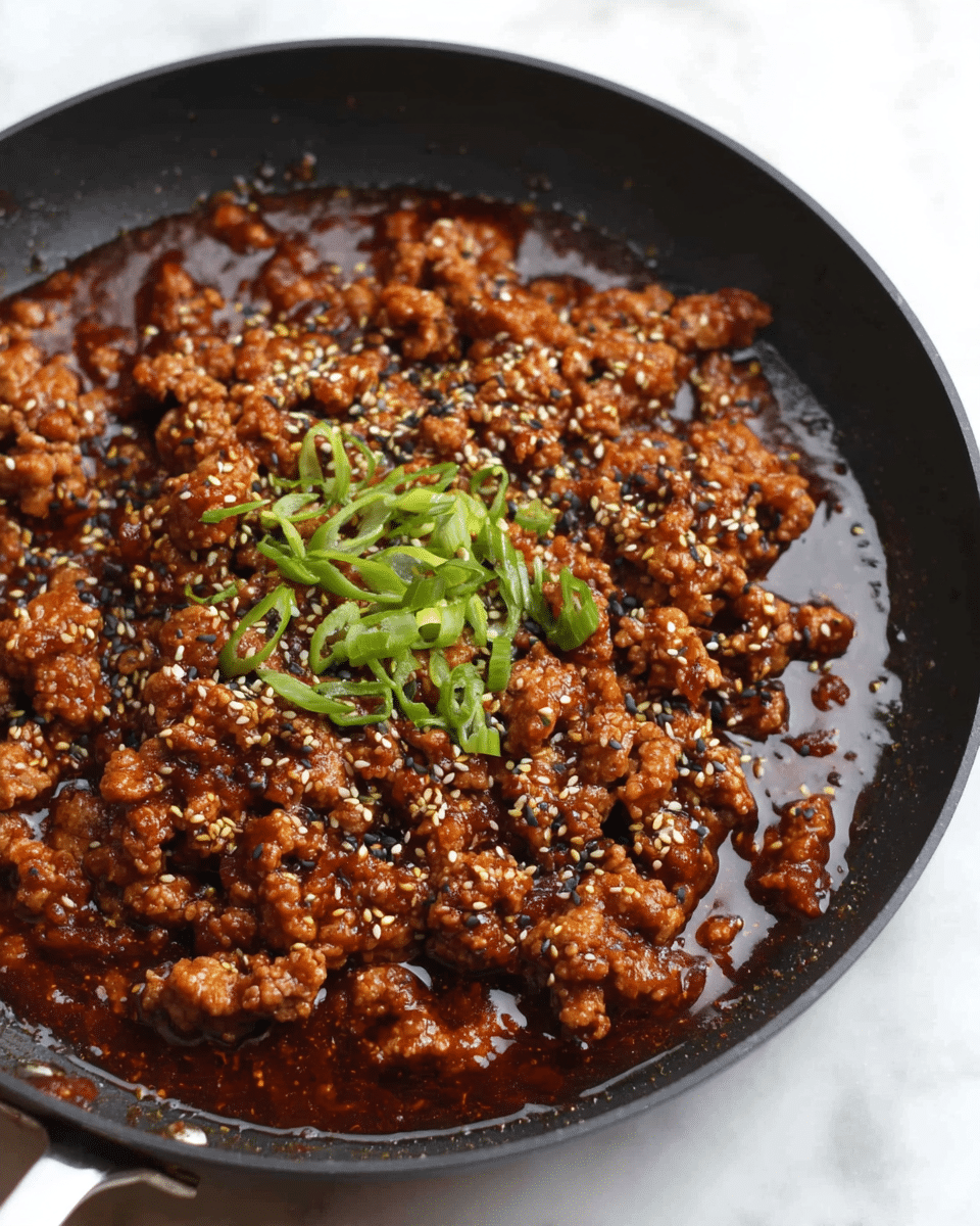 Honey Garlic Ground Turkey Recipe