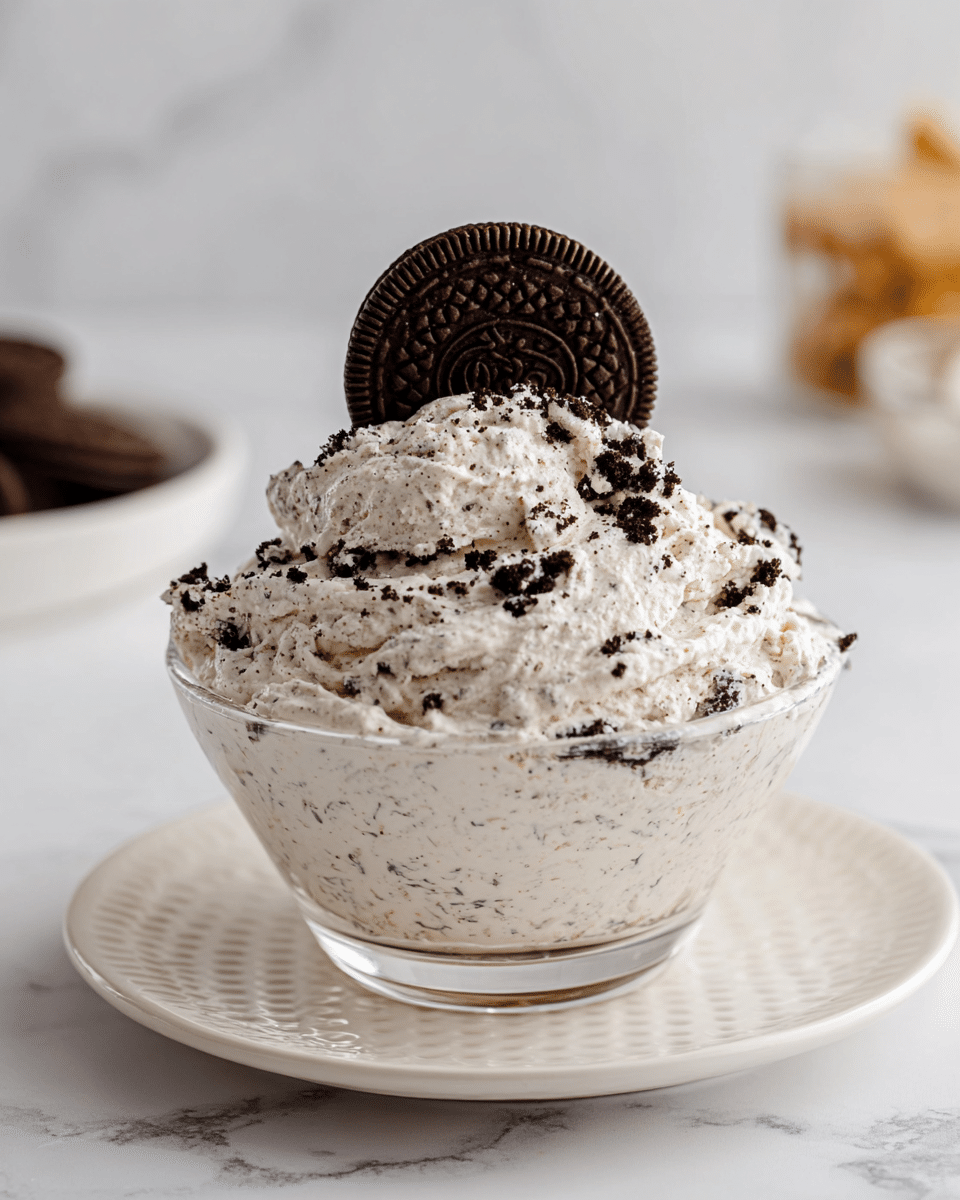 Oreo Fluff with Cream Cheese and Cool Whip Recipe