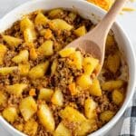 Hamburger Hash (Ground Beef and Potato Recipe) Recipe