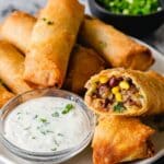 Cheesecake Factory Copycat Tex Mex Egg Rolls Recipe