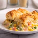 Chicken Pot Pie with Biscuits Recipe