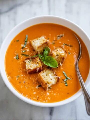 Creamy Tomato Basil Soup Recipe