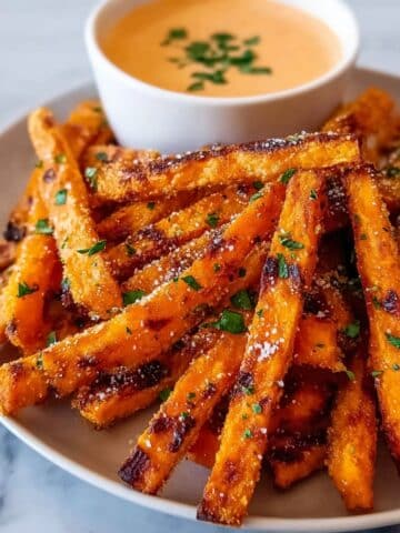 Crispy Oven Baked Sweet Potato Fries Recipe