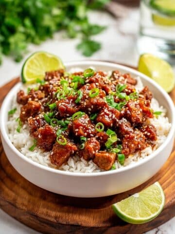 Honey Garlic Ground Turkey Recipe