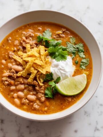 Turkey White Bean Chili Recipe