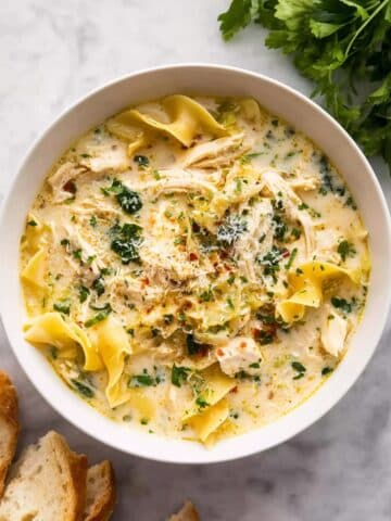 White Lasagna Soup Recipe