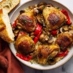 Chicken Scarpariello (Braised Chicken with Sausage and Peppers) Recipe