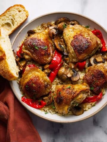 Chicken Scarpariello (Braised Chicken with Sausage and Peppers) Recipe