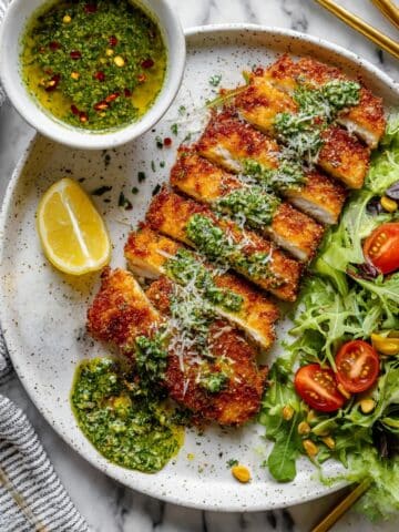 Crispy Parmesan Crusted Chicken Recipe