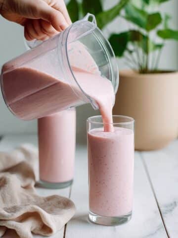 Cottage Cheese Strawberry Smoothie Recipe
