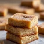 Cinnamon Sugar Blondies with Honey and a Cinnamon Crust Recipe