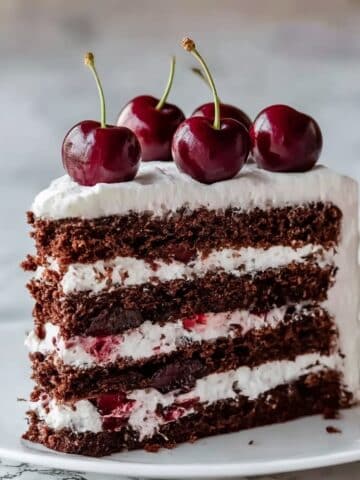 Drunken Cherry Chocolate Cake Recipe
