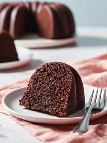 Too Much Chocolate Cake: Moist and chocolaty Bundt Cake with Chocolate Chips Recipe